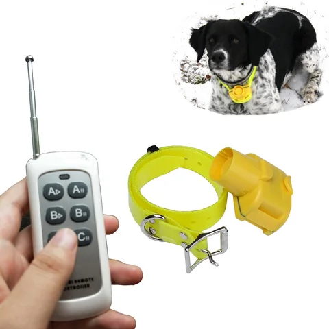 JANPET Модернизированный 1000 м Радиоуправляемый ошейник для собаки 100% водонепроницаемый звуковой ошейник для охоты собак