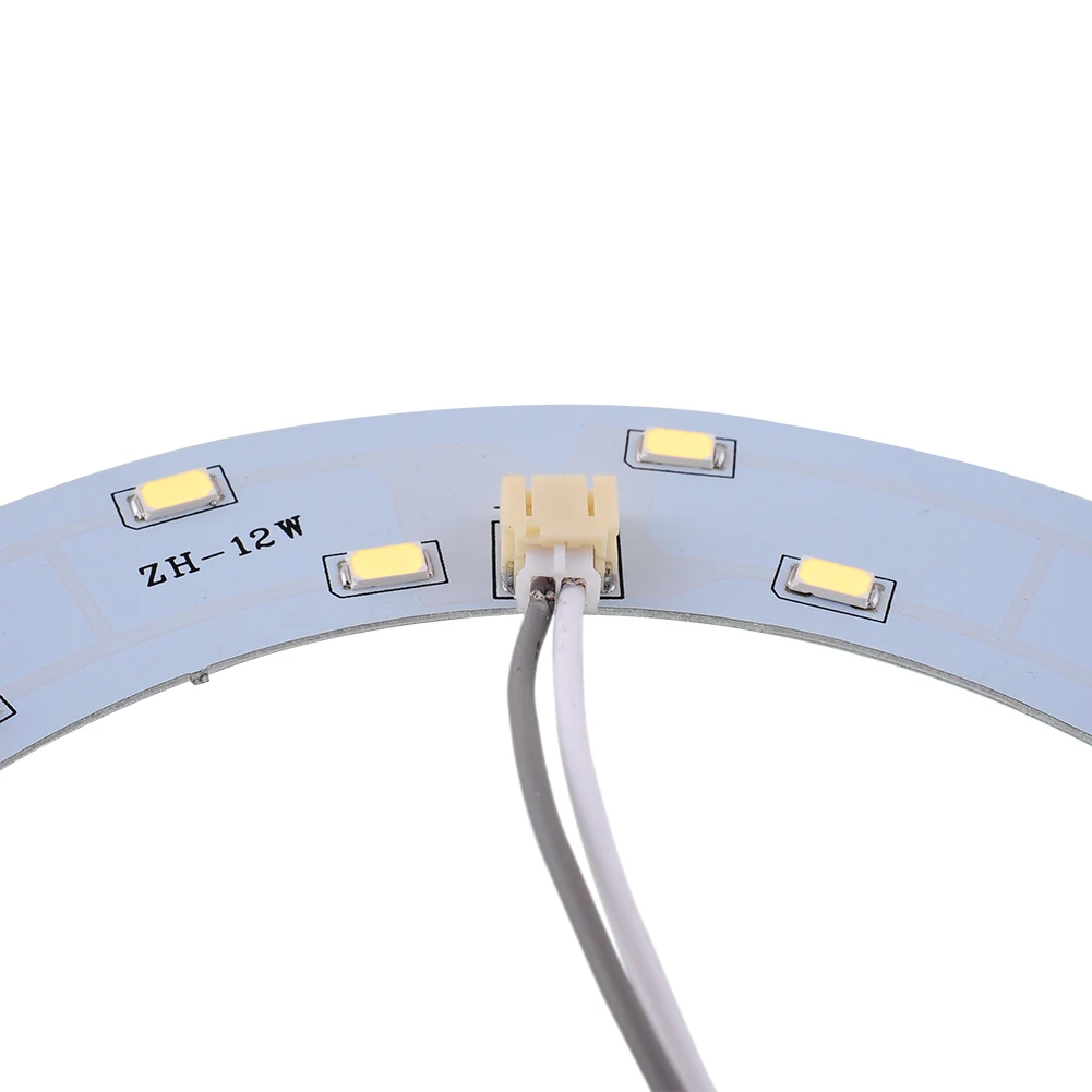 Светодиодный круглый потолочный светильник SMD 5730 24 светодиода 220 В перем. Тока 12