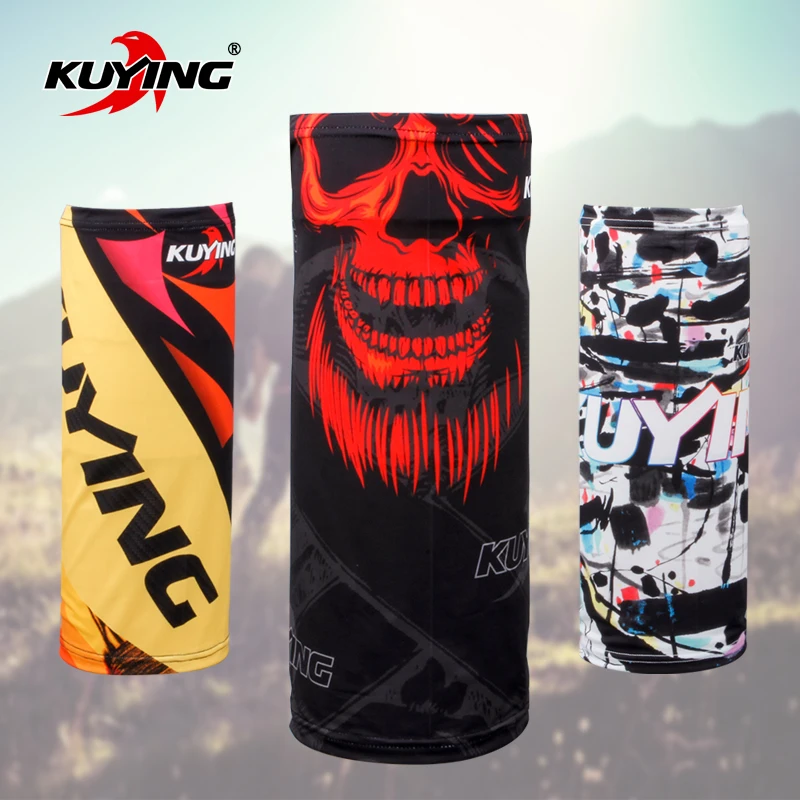 KUYING Cycling Fishing Ice Rayon Face Mask Outdoor Headband Windproof Sports Neck Warmer Skull Headwear Scarf Cover New |