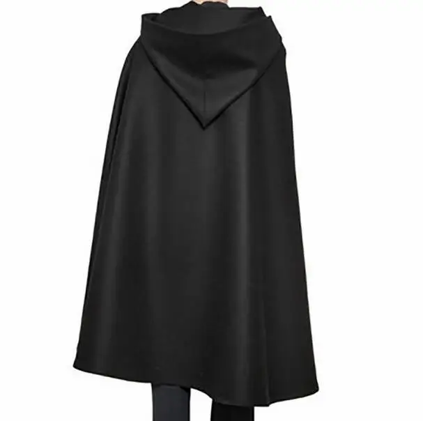 Мужское длинное Свободное пальто накидка с капюшоном|male long coat|long male coatlong coat spring |