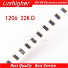 Резистор 100 SMD, 1206, 22 кОм, 5%, 22 кОм, 223 шт.