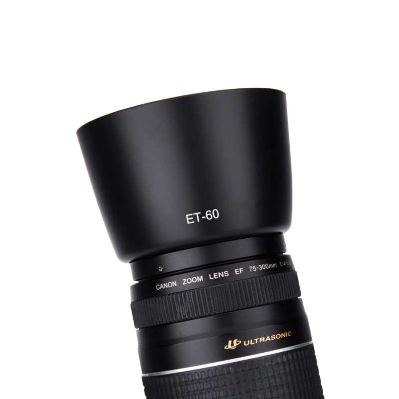 Реверсивная бленда для объектива Canon аксессуары камеры 58 мм et60 55-250 f/4-5 6 IS II и EF 75-300