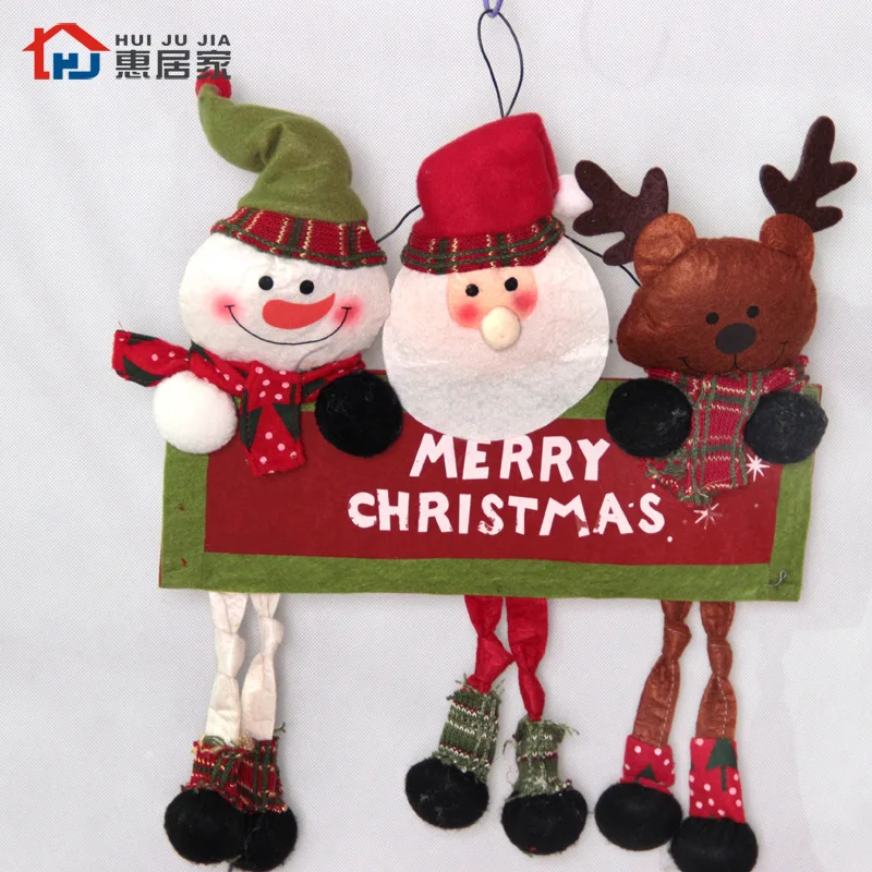 Тканевая подвеска в виде Санты|wall hanging|wall layoutswall s |