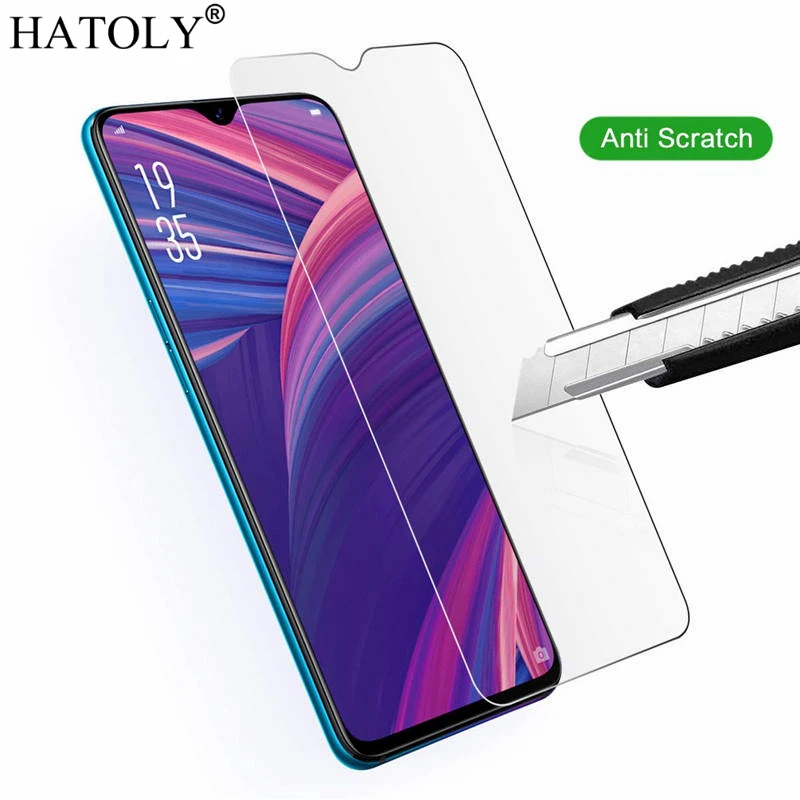 2 uds vidrio templado para OPPO AX7 Protector de pantalla ultrafino para OPPO AX7 HD endurecido Film OPPO Ax7 Pro Glass CPH1893 HATOLY-2