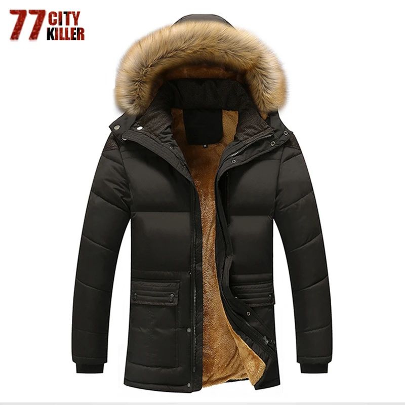 

77City Killer Men 5XL Jacket 2020 Brand Casual Mens Jackets And Coats Thick Parka Warm Men Outwear Jacket Male Clothing P114