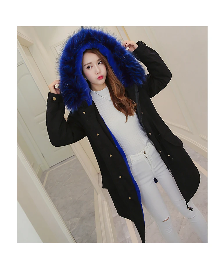 

Женская модная куртка с капюшоном M-XL, 2018 Толстая теплая шерстяная куртка, зимнее корейское пальто, повседневное женское пальто PC005