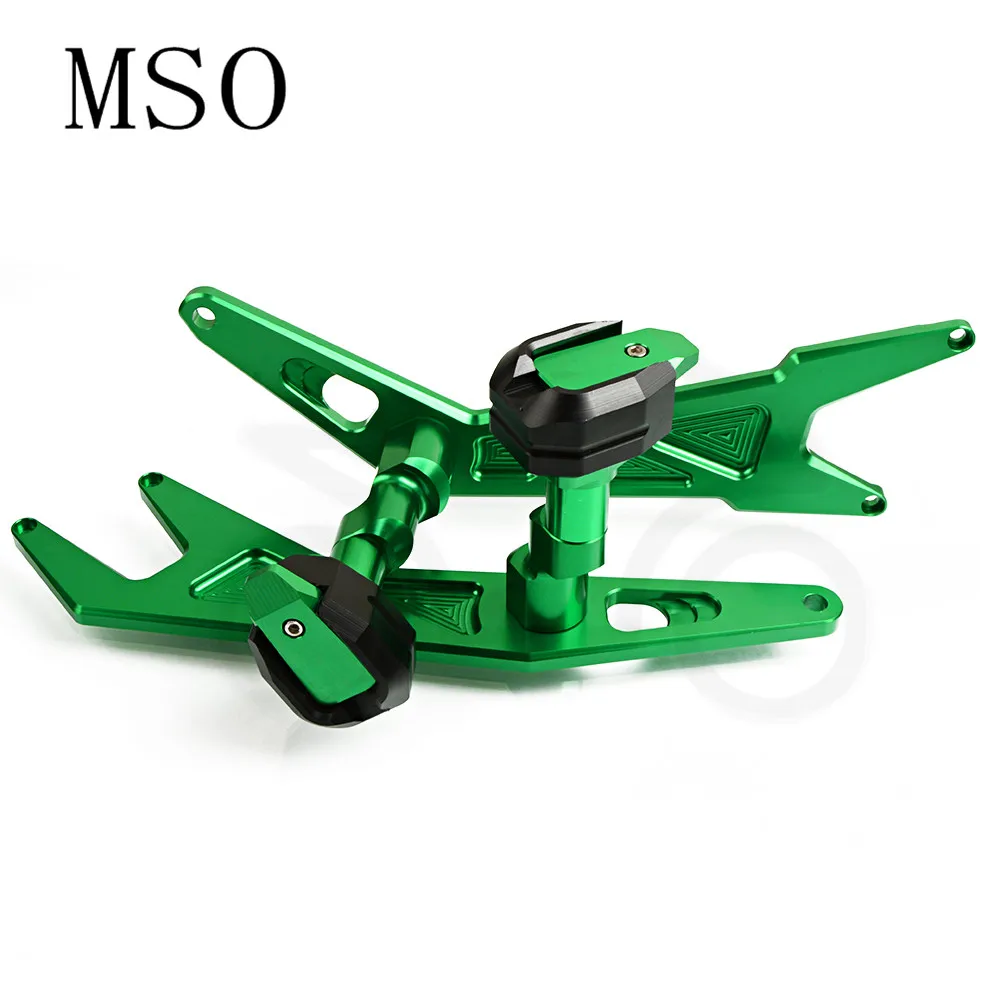 Motorcycle Accessories Billet Frame Sliders Pad Cover Falling Protector Guard Crash For Kawasaki Ninja 300 2013 2014 2015 2016 | Автомобили