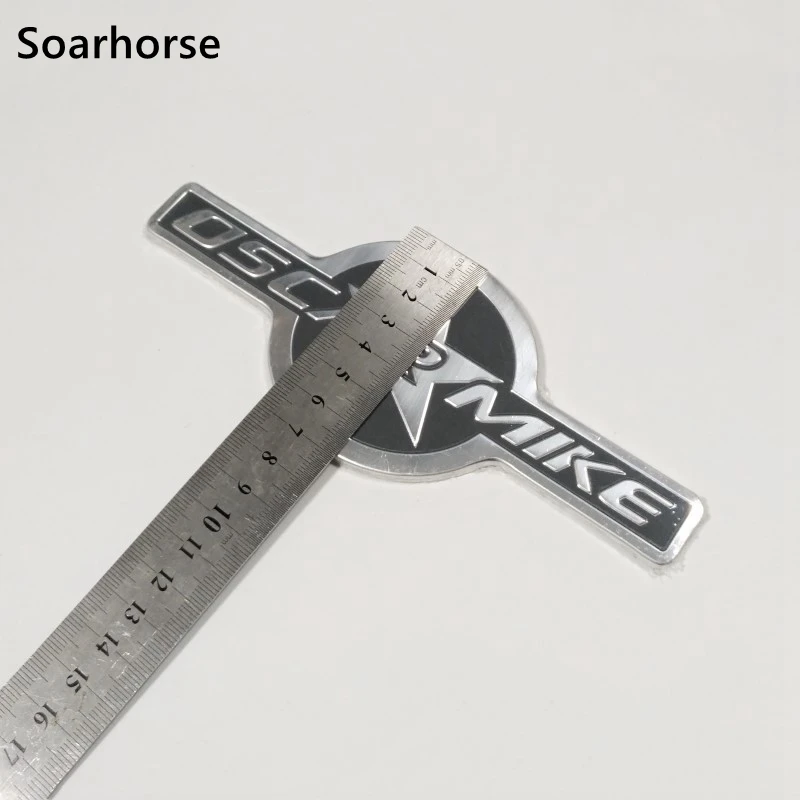 

Soarhorse 2pcs/set For Jeep Wrangler Military Special Ops Oscar Mike Emblem Nameplate Badge Car Fender Side Sticker