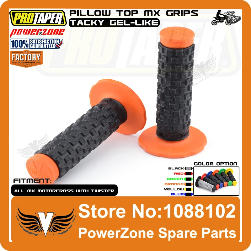 Pro Taper Подушка Топ MX Захваты подходят 7/8 &quotРуль Pit Dirt Bike мотокросса SXF EXC CRF YZF KXF RMZ TTR