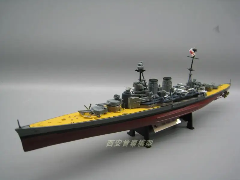 Модель военного корабля из литая металла масштаб 1/1000| |