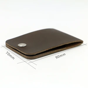 Держатель для банковских карт, из коровьей кожи