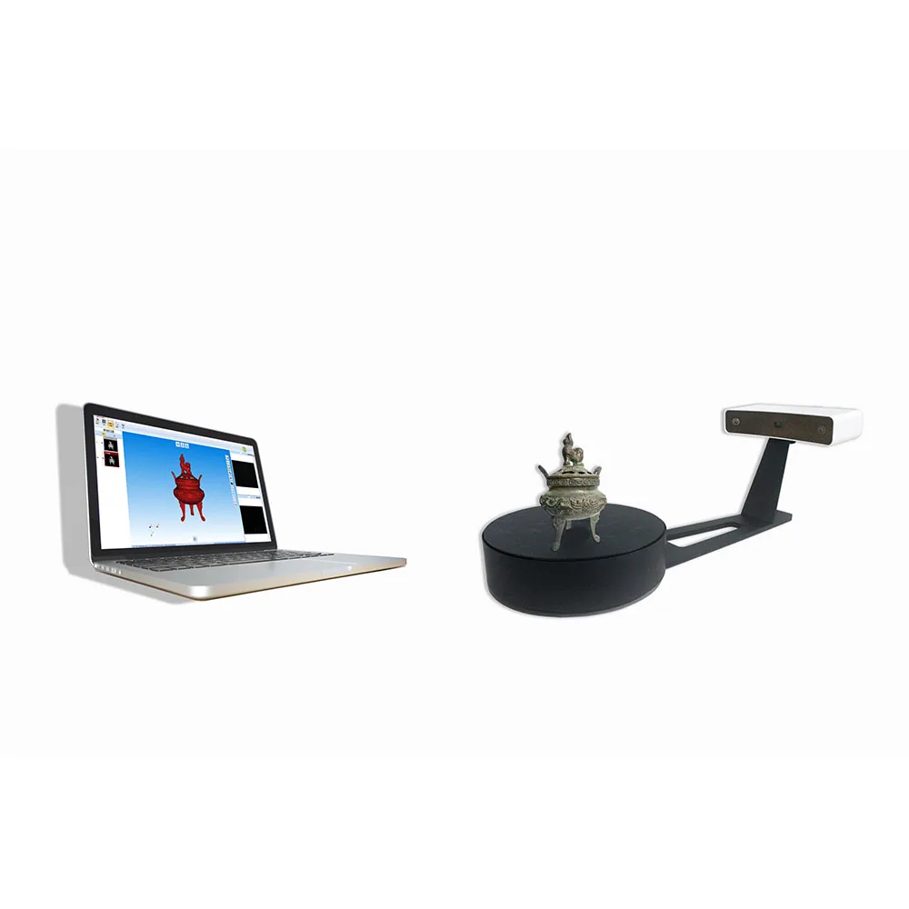 JTscan DS2 настольный 3D сканер белого света 0 1 мм Точность 8s скорость сканирования 700