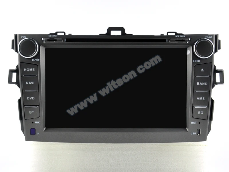 Автомагнитола WITSON на Android 11 с gps и dvd-плеером для TOYOTA COROLLA 2007-2012 | Автомобили