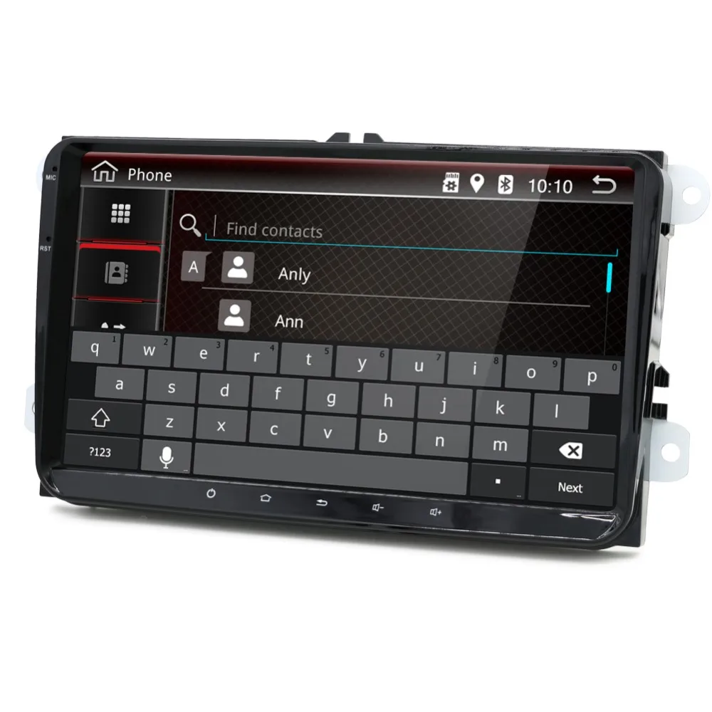 KLYDE 2 Din 9 &quotAndroid 8 1 Full Touch NO DVD для VW SAGITAR PASSAT B7 MAGOTAN автомобильное радио ядер + 32 Гб