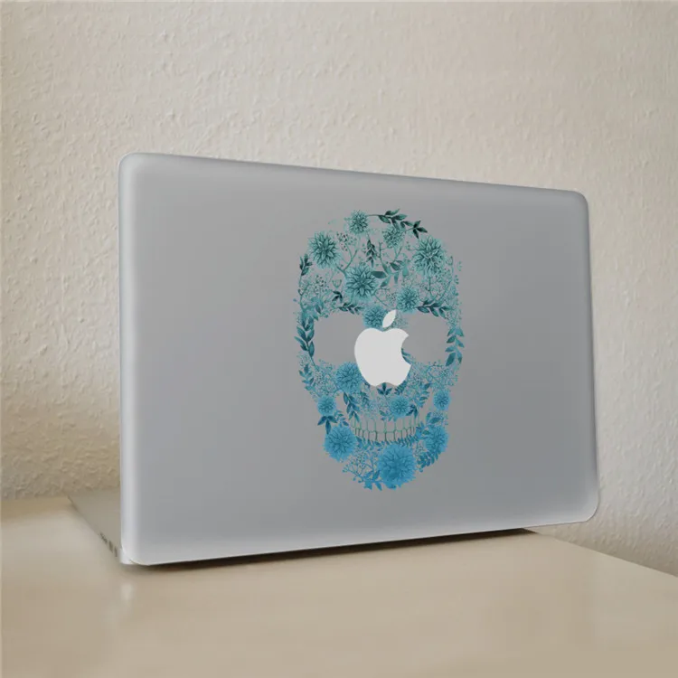 Виниловая наклейка для ноутбука стикер сделай сам Macbook Pro Air 11 13 15 дюймов голубая