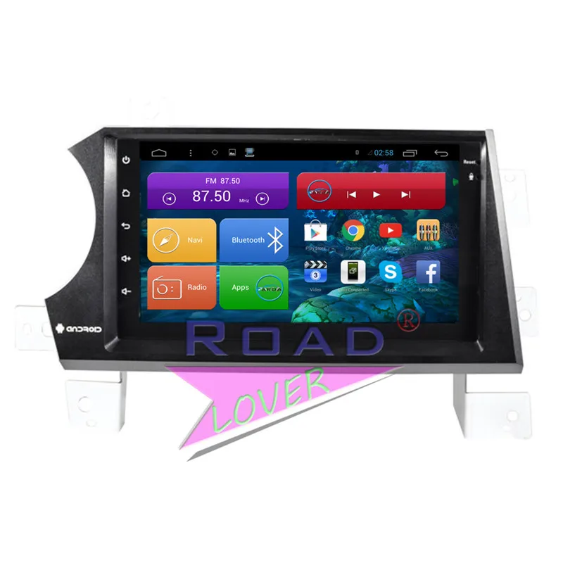 Roadlover Android 6 0 автомобильный радиоприемник с навигацией GPS для Ssangyong Kyron 2006 2007 2008 2009