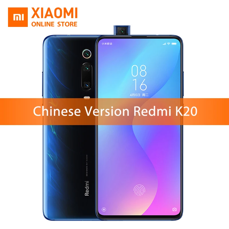 Xiaomi Redmi K20 смартфон с восьмиядерным процессором Snapdragon 730 ОЗУ 8 Гб ПЗУ 256 ГБ 4000 мАч