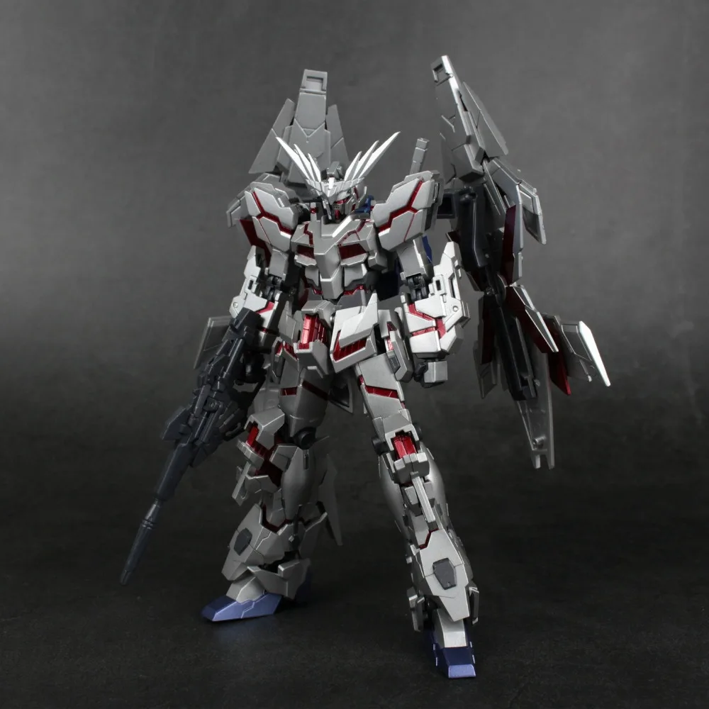 Baofeng модель Робот Духи RX-0 Единорог Mecha 03 Phenex GC RC Серебряный Gundam Готовая DB016 |
