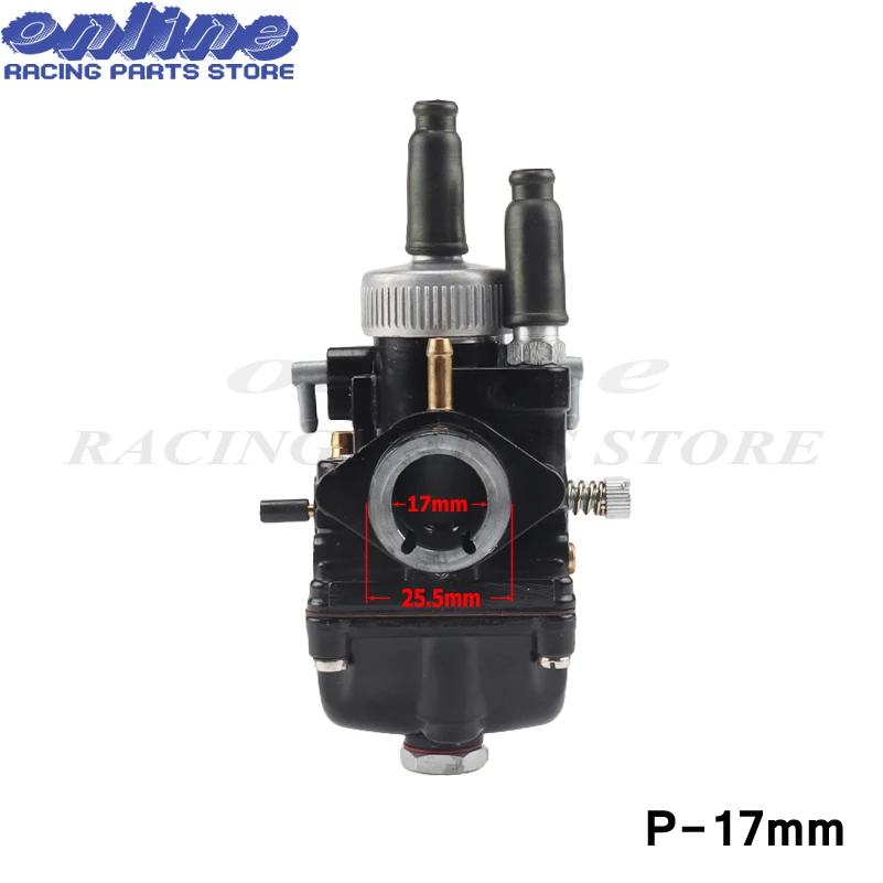 17mm 17 мм 19 мм 21 мм Dellorto DS черный гоночный Карбюратор Carb для PHBG DIO JOG 50cc 90cc BWS100 для Puch Yamaha Zuma - Цвет: 17mm