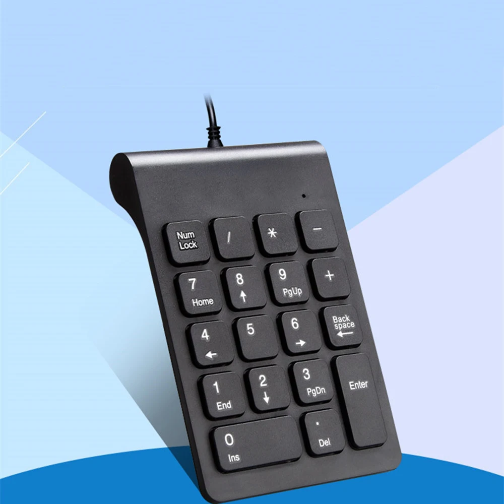 USB Проводная цифровая клавиатура 18 клавиш БЕСПЛАТНО AliExpress Стандартный доставка |