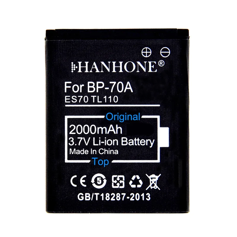 3 шт. 2000 мАч BP 70A EA BP70A IABP70A батарея для SAMSUNG AQ100 DV150F ES65 ES67 ES70 ES71 ES73 ES74 ES75 ES80|Цифровые