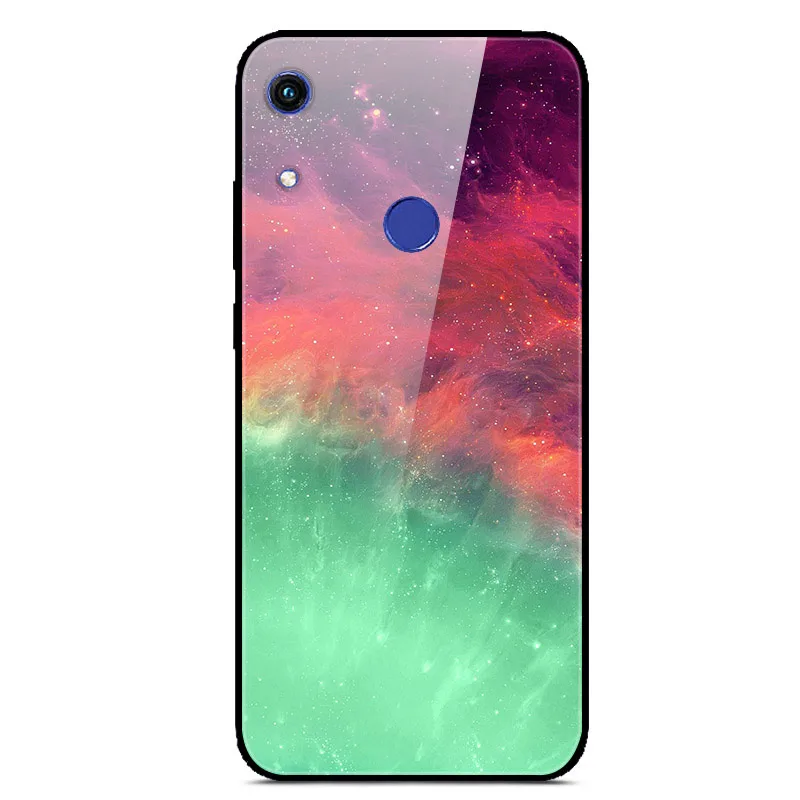 Чехол для huawei Honor 8A, чехол из закаленного стекла, мягкий бампер с принтом, чехол для huawei Honor 8A Pro JAT-LX1 Honor 8A 8 A, чехол для телефона - Цвет: 03