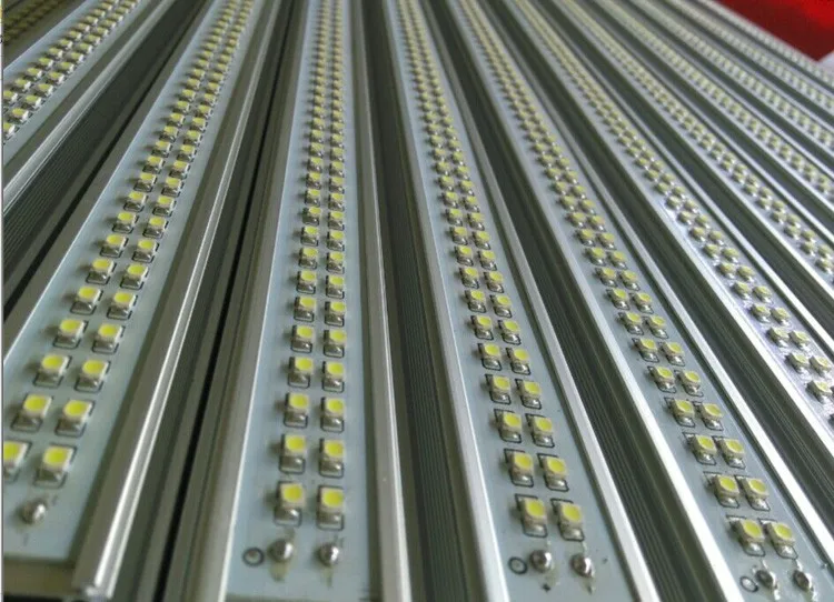 FEDEX КОРАБЛЬ T8 LED Трубки 28 ФУТА Вт 2800LM SMD2835 Светодиоды Лампа 4 футов 1.2 м Двойной ряд