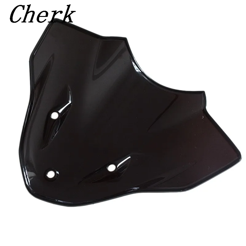 

Black Motorcycle Windshield Windscreen Screen Protector Double Bubble Protector For BMW S1000R 14-16 15