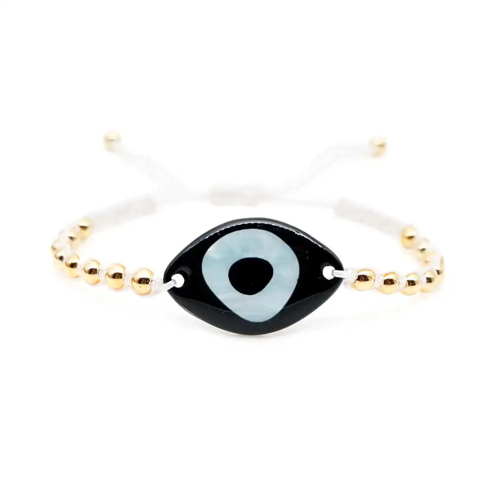 Go2boho сглаза браслет для женщин Perles MIYUKI Браслеты Lucky ювелирные изделия ручной работы высокое качество золотая пластина Японии пластиковые бусины