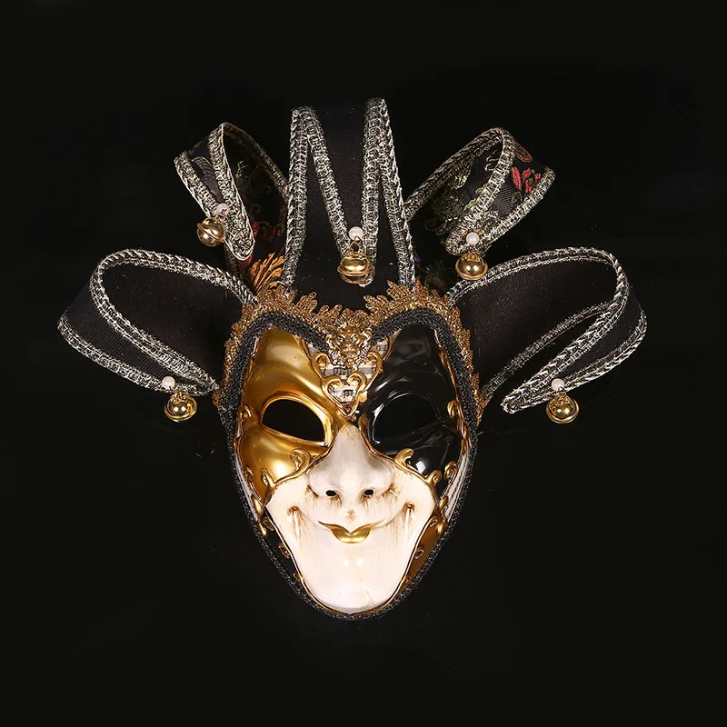 Венецианская маска Jester веселый костюм для вечевечерние Маскарад венецианский