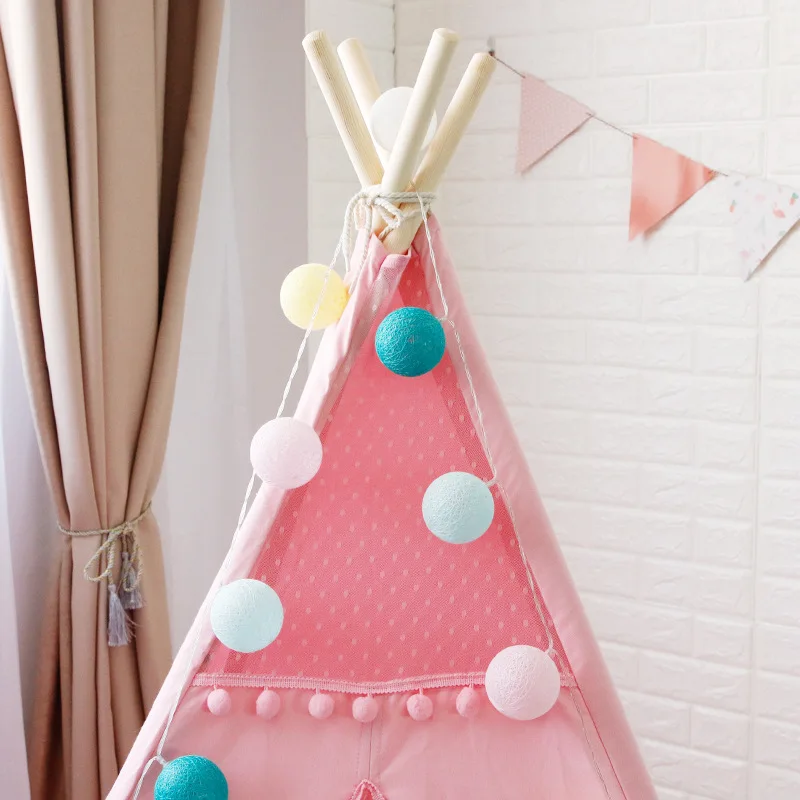 2018 Индия портативный холст оригинальный вигвама Дети Детская сетчатая палатка
