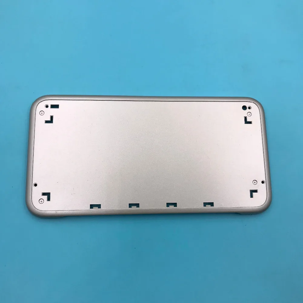 Серебряная средняя Верхняя Рамка чехол подставка для Nintend New 2DS XL/LL ремонт