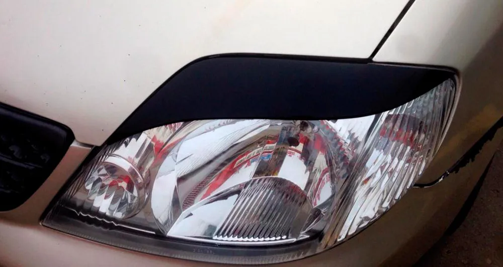 Cilia брови для Toyota Corolla Fielder 2000-2004 накладка световые накладки наружное украшение