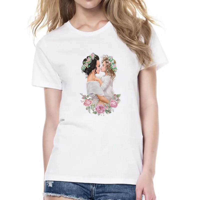 WT5101-White LUSLOS Moden Girl Dog Lover женская футболка Летняя Женская корейская модная одежда уличная Женская мода Футболки - Цвет: WT5101-White