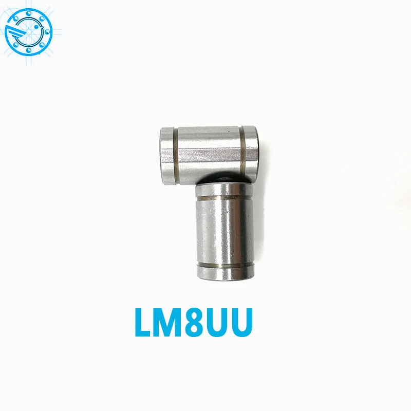 Линейные подшипники LM8UU 8 мм 12 шт. для RepRap Prusa i3 Mendel DIY ЧПУ 3D принтера|3d motion|bearing