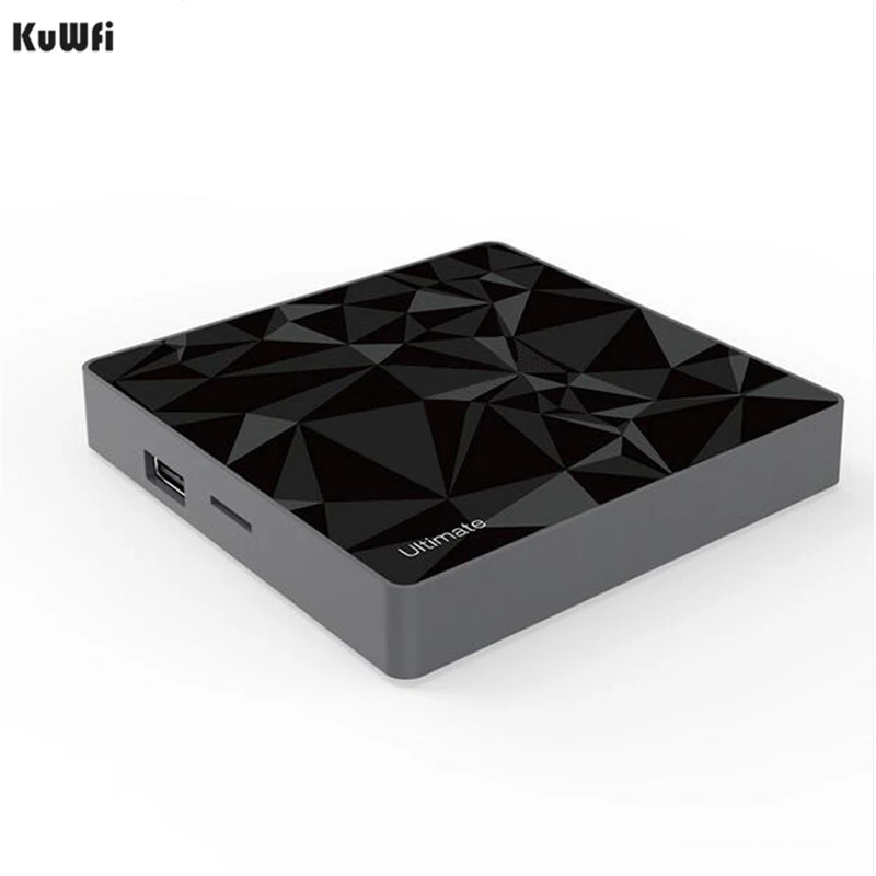 KuWFi ТВ коробка Android 7 1 телеприставка DDR4 3g 32G Google Amlogic S912 Восьмиядерный процессор 2 4G 5