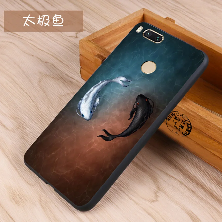 ALIVO для Xiaomi mi A1 красочный чехол мультфильм мягкого силикона задняя крышка