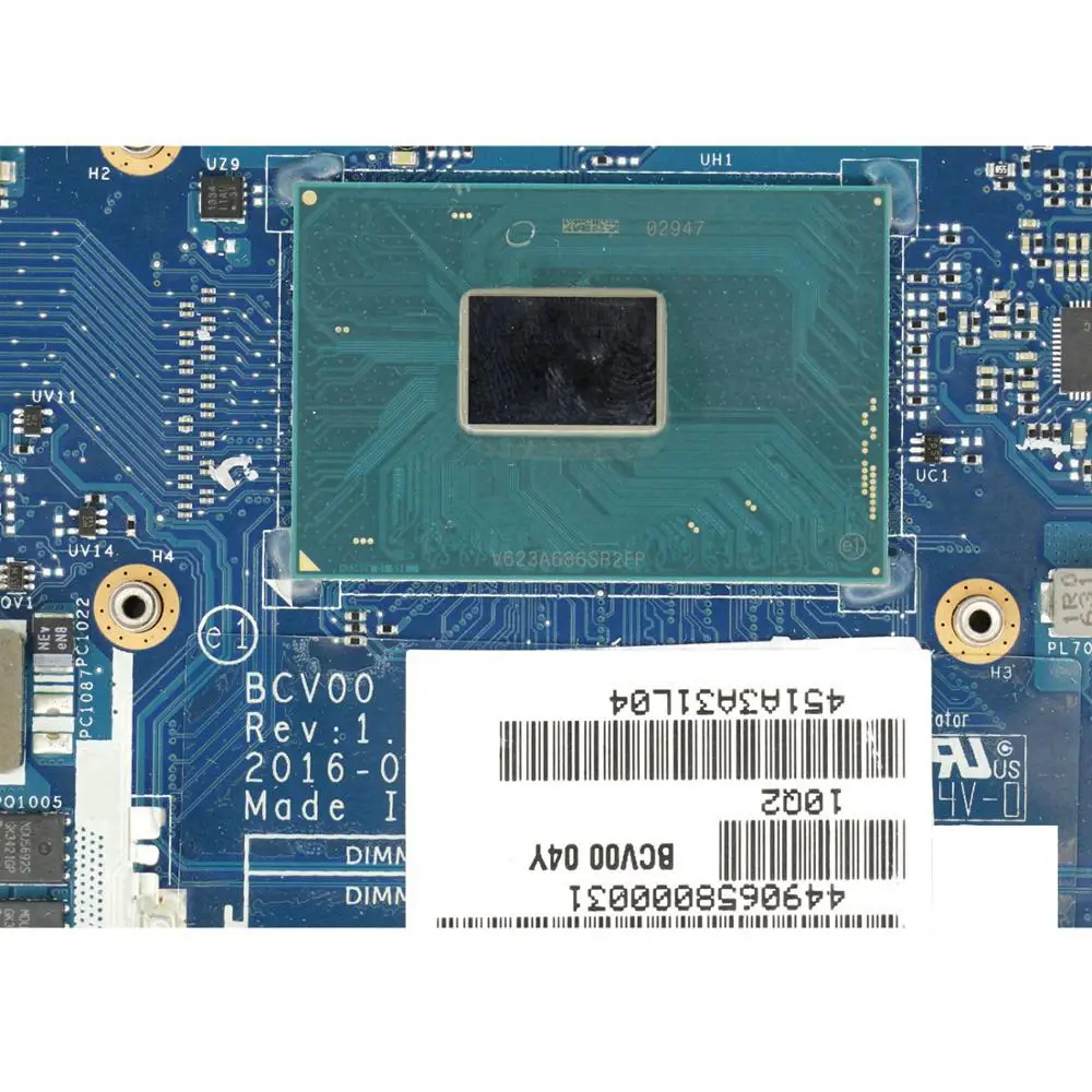 P6C99/0P6C99/CN-0P6C99-подлинный новый DDR4 Материнская плата ноутбука BCV00 LA-D991P w/i5-6300HQ + N16P-GT-A2