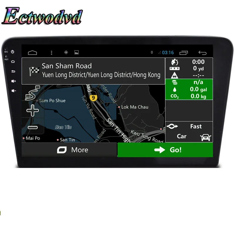Ectwodvd 10 2 дюймов Восьмиядерный Android 8 1 Автомобильная dvd навигационная система Радио