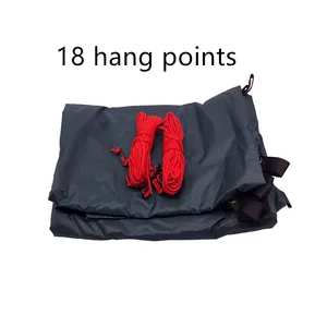 Палатка для кемпинга, с тентом, 210 т, с серебряным покрытием