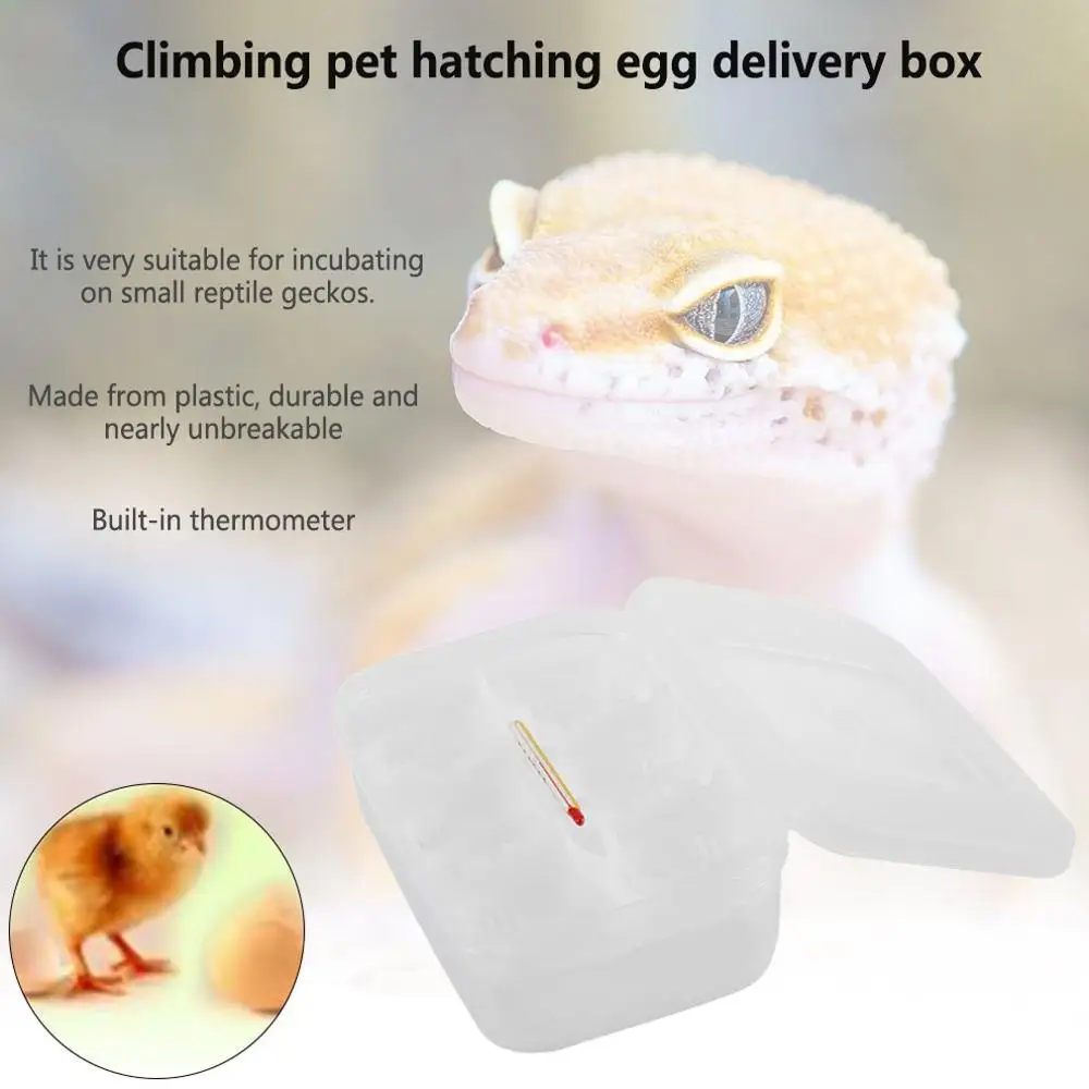 Практичный пластиковый 12 отверстий лоток для инкубации яиц рептилий с