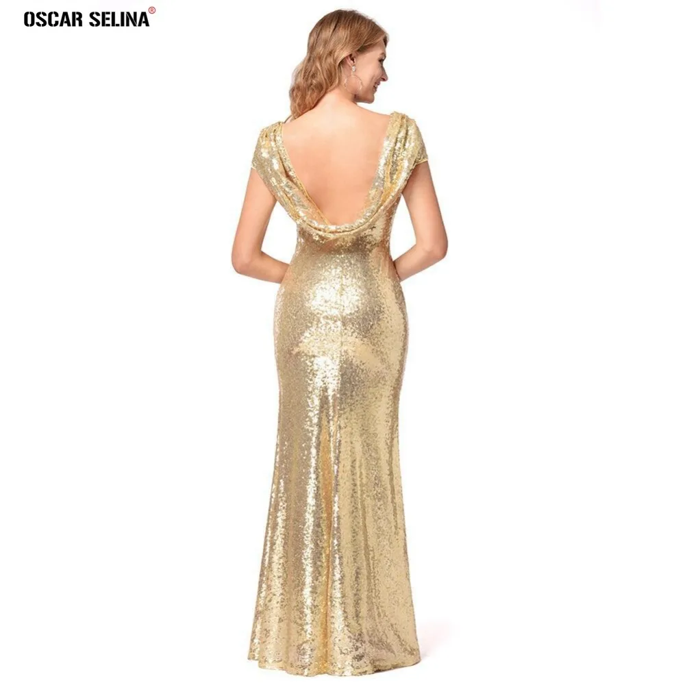 Vestido de madrinha2019 Новое шифоновое на одно плечо Плиссированное окруженное ярко синий