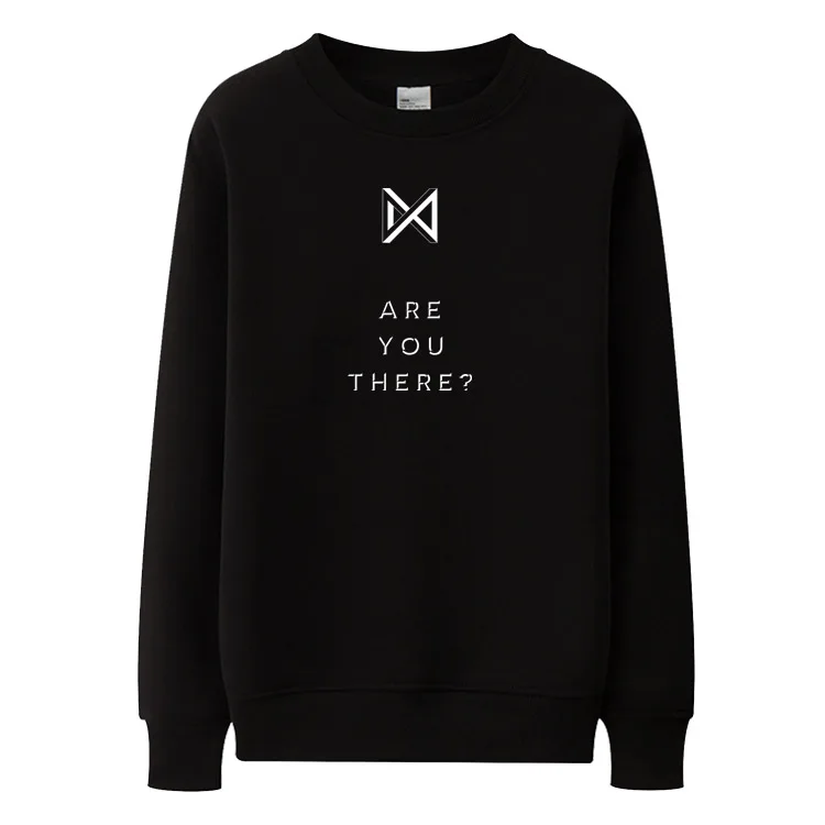Новый альбом Monsta x вы здесь одинаковые модели толстовок фанаты kpop тонкие
