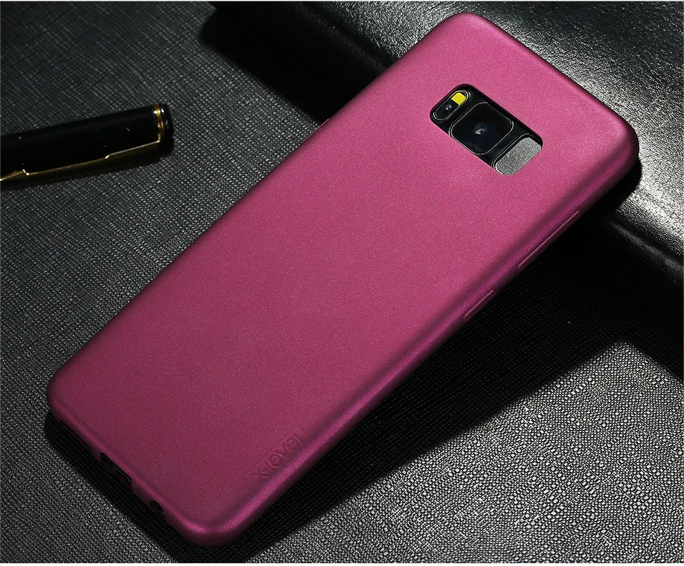 X-Level Silky TPU Phone Case For Samsung Galaxy S8 Plus Ultra Thin Protective Back Soft Cover |