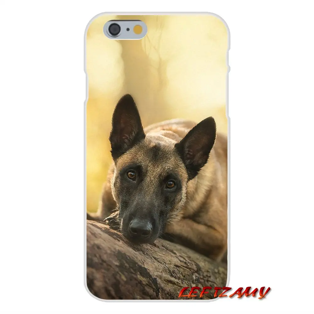 Belgian Malinois Kawai Dog Accessories Phone Shell Covers For iPhone X XR XS MAX 4 4S 5 5S 5C SE 6 6S 7 8 Plus ipod touch | Мобильные