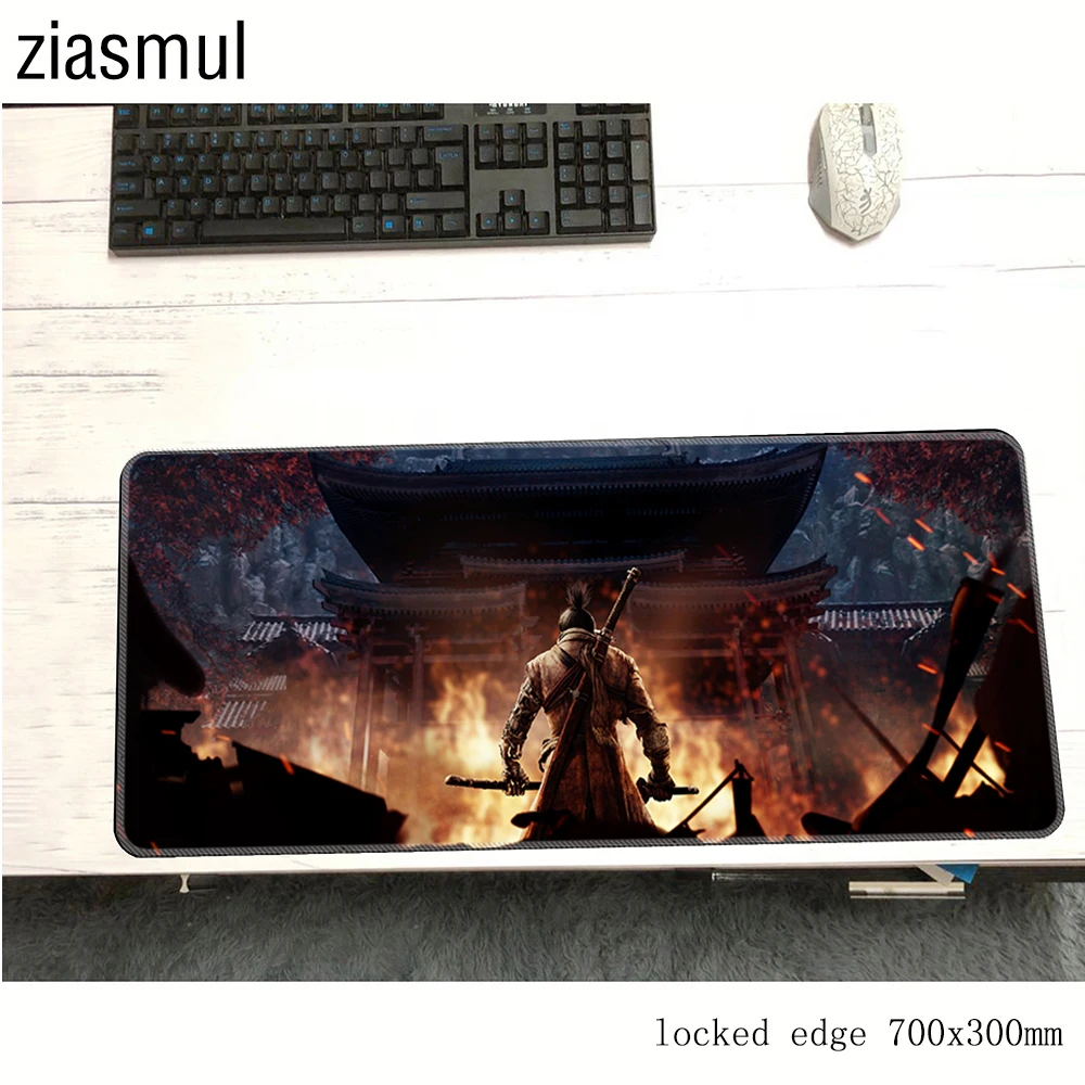 Игровой коврик для мыши SEKIRO SHADOW DIE TWICE padmouse 700x300x2 мм игровой xl геймер компьютерный