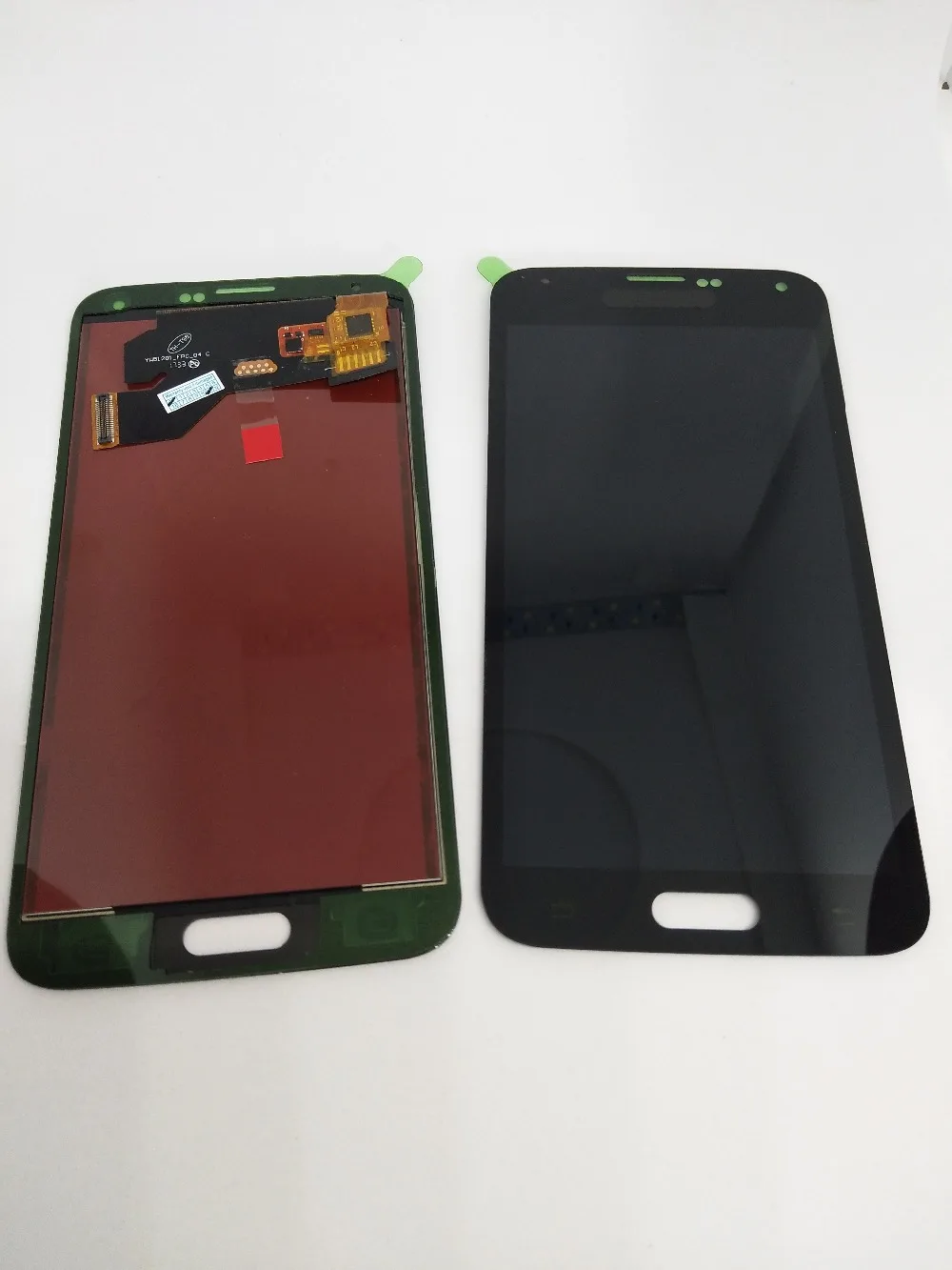 Для Galaxy S5 i9600 SM-G900 SM-G900F G900 ЖК-дисплей сенсорный экран панель Стекло в сборе