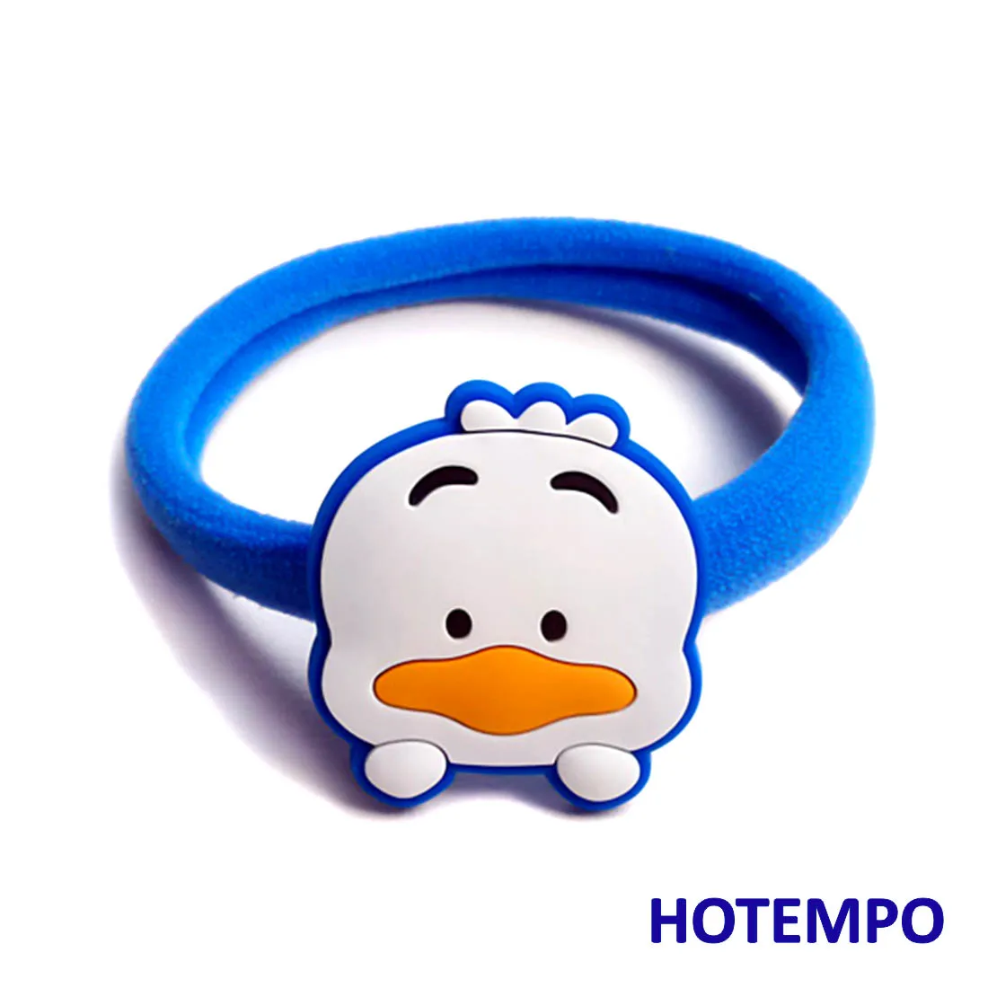 Милый мультфильм Pochacco Pekkle Maru Keroppi Kuromi Melody Twinstars Япония Kawaii Девушки эластичные волосы резинки кольцо для девочек подарок - Цвет: PVCFQ-BKYT-BU