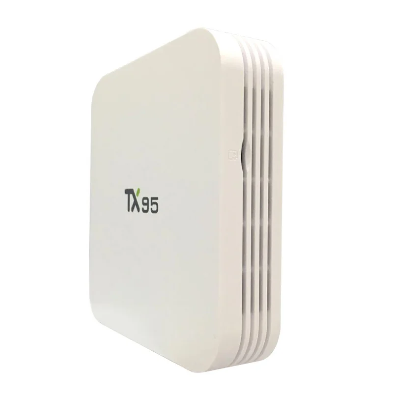 TX95 Bluetooth 4K умный медиаплеер Белый Android 7 1 tv Box 2 4G/5 8G Wifi Amlogic S905W четырехъядерный Гб ram