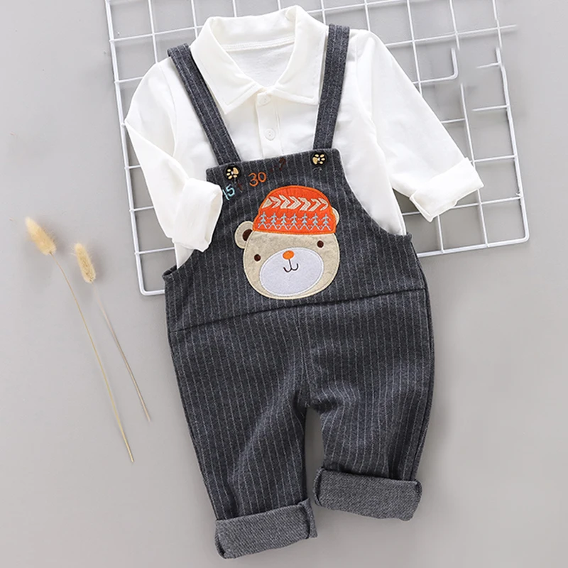 Mayfair Cabin Autmn newborn baby Boys clothes sets T-shirt + pants Children girls outside wear sports 2PCS suit clothing 0-4Y | Детская